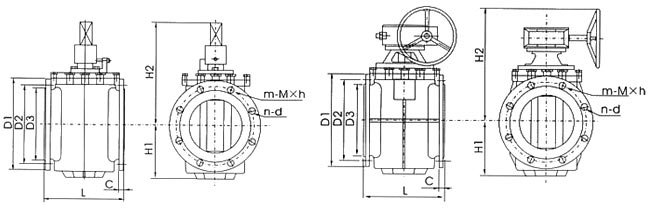 軟密封(fēng)偏心旋(xuan)塞閥
