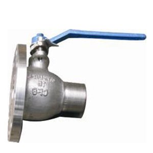 不鏽(xiu)鋼角式放料閥(fa)