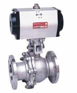 氣動浮動式(shì)球閥Q641F