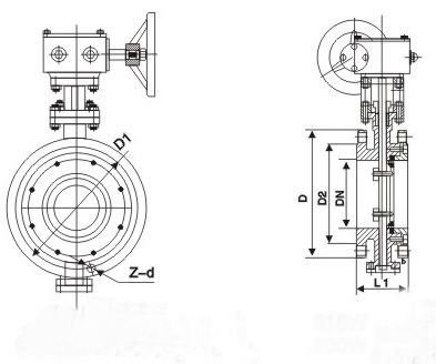 D343W不(bú)鏽鋼硬(yìng)密封蝶(dié)閥